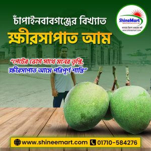 চাঁপাইনবাবগঞ্জের খিরসাপাত/হিমসাগর আম 12kg